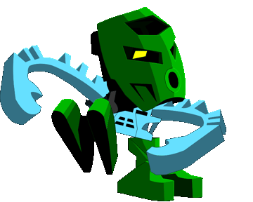 Animation of Tuuli dancing by hopping from one leg to the other.